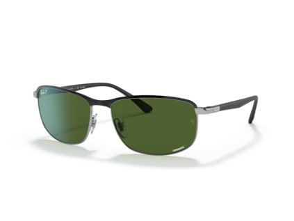 Ray-Ban 0RB3671CH (Farba 9144P1 - Čierna na striebornej)