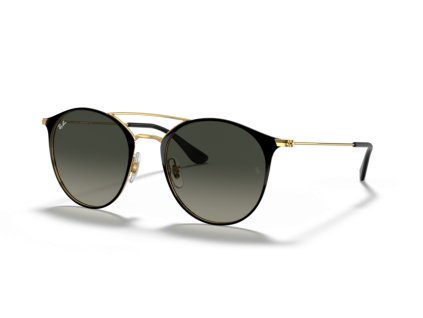 Ray-Ban 0RB3546 (Farba 187/71 - Čierna na zlatej)