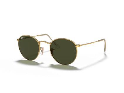 Ray-Ban 0RB3447 - Round metal (Farba 001 - Aristo zlatá)