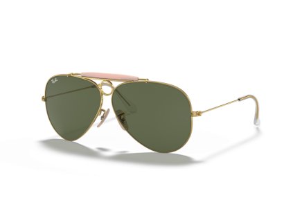 Ray-Ban 0RB3138 - Shooter (Farba 001 - Aristo zlatá)