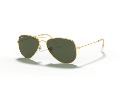 Ray-Ban 0RB3044 - Aviator small metal (Farba L0207 - Aristo zlatá)