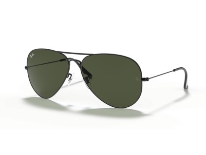 Ray-Ban 0RB3026 - Aviator large metal ii (Farba L2821 - Čierna)