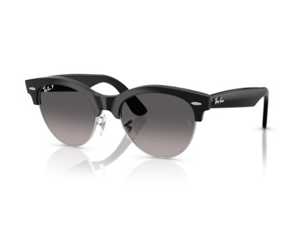 Ray-Ban 0RB2341 - Clubmaster way (Farba 1354M3 - Čierna na striebornej)