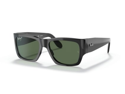 Ray-Ban 0RB2187 - Wayfarer nomad (Farba 901/58 - Čierna)
