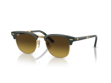 Ray-Ban 0RB2176 - Clubmaster folding (Farba 136885 - Zelená na zlatej)