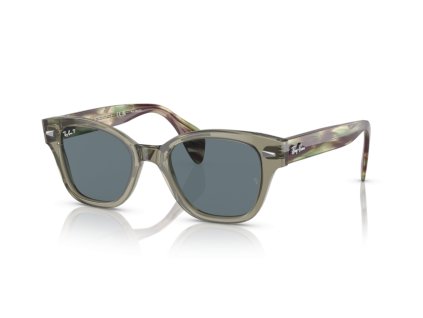 Ray-Ban 0RB0880S (Farba 66353R - Priehľadná zelená)