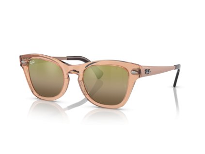Ray-Ban 0RB0707SM (Farba 6449G7 - Priehľadná hnedá)