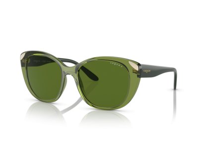 Vogue Eyewear 0VO5457S (Farba 30332P - Priehľadná zelená)
