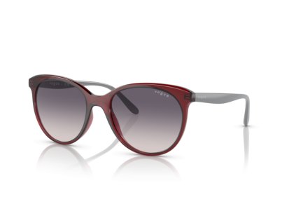 Vogue Eyewear 0VO5453S (Farba 292436 - Priehľadná tmavo-červená)