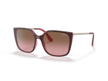 Vogue Eyewear 0VO5353S (Farba 287314 - Predná strana červená na priehľadnej ružovej)