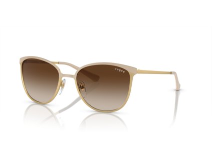 Vogue Eyewear 0VO4002S (Farba 996S13 - Predná strana matná béžová/ošúchaná zlatá)