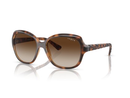 Vogue Eyewear 0VO2871S (Farba 150813 - S pruhmi tmavá havana)