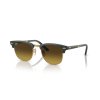 Ray-Ban 0RB2176 - Clubmaster folding (Farba 136885 - Zelená na zlatej)