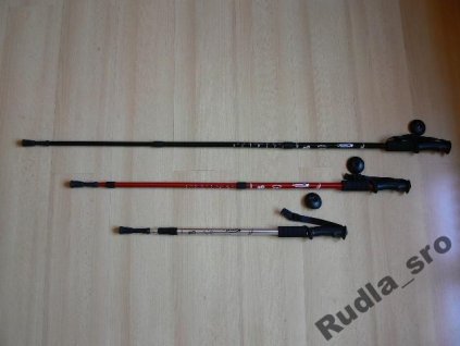 PRC TREKOVÉ/ TREKINGOVÉ HOLE, NORDIC WALKING - 1ks Černá