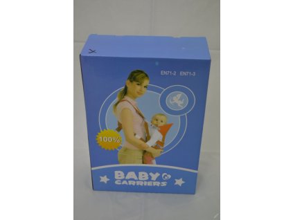PRC KLOKANKA, NOSÍTKO - BABY CARRIERS - EN71  Červená