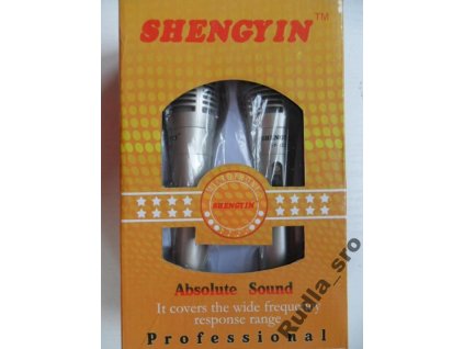 PRC SADA 2KS KOVOVÝCH MIKROFONŮ