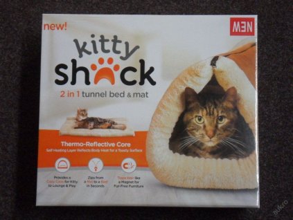 PRC TUNEL PRO KOČKY, PELECH - KITTY SHACK