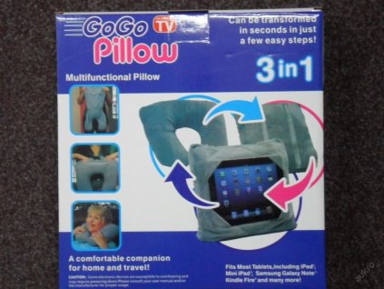 PRC CESTOVNÍ POLŠTÁŘ GO GO PILLOW 3 v 1