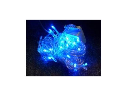 PRC VÁNOČNÍ OSVĚTLENÍ 100 LED DIOD - MODRÉ, BD