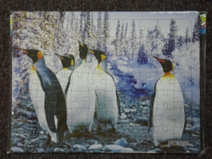 PUZZLE 70 DÍLKŮ - TUČŇÁCI D21-N