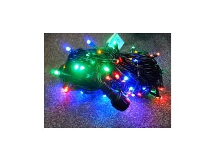 PRC VENKOVNÍ VÁNOČNÍ OSVĚTLENÍ 100 LED - BAREVNÉ