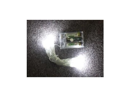 PRC VÁNOČNÍ OSVĚTLENÍ 30 LED BÍLÉ NA BATERIE B.D