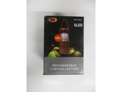 PRC Outdoorová LED KEMPOVÁ SVÍTILNA - SOLÁRNÍ, DOBÍJECÍ, AKU