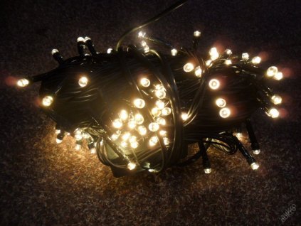 PRC VÁNOČNÍ OSVĚTLENÍ 140 LED - TEPLE BÍLÉ ZD