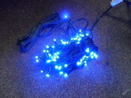 PRC VENKOVNÍ VÁNOČNÍ OSVĚTLENÍ 180 LED - MODRÉ