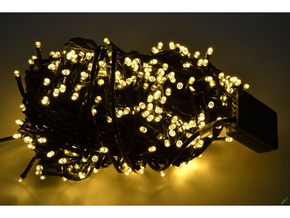 PRC VÁNOČNÍ OSVĚTLENÍ 500 LED DIOD - TEPLE BÍLÉ, ZD