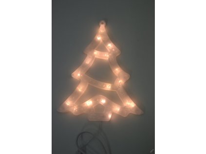 PRC VÁNOČNÍ OSVĚTLENÍ OBRYS STROMEK 31CM TEPLE BÍLÝ