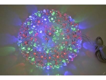 PRC VÁNOČNÍ OSVĚTLENÍ BLIKAJÍCÍ VĚNEC 132 LED