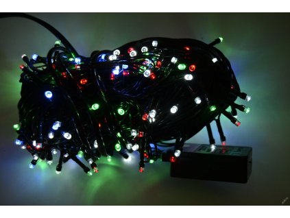 PRC VÁNOČNÍ OSVĚTLENÍ 250 LED - BAREVNÉ ZD