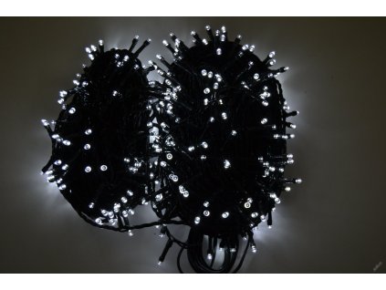 PRC VENKOVNÍ VÁNOČNÍ OSVĚTLENÍ 500 LED - BÍLÉ