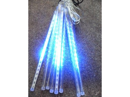 PRC VÁNOČNÍ OSVĚTLENÍ - RAMPOUCHY - 30CM MODRÉ