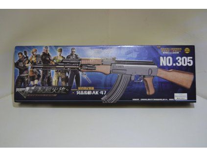 Kuličková pistole AK 47, kuličkovka, samopal č. 305