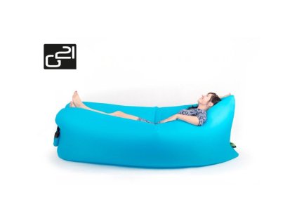 PRC Samonafukovací pytel Lazy Bag modrý