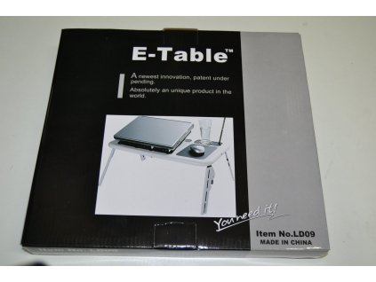 PRC Skládací stolek pod notebook E-table