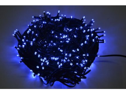 PRC VENKOVNÍ VÁNOČNÍ OSVĚTLENÍ 500 LED - MODRÉ