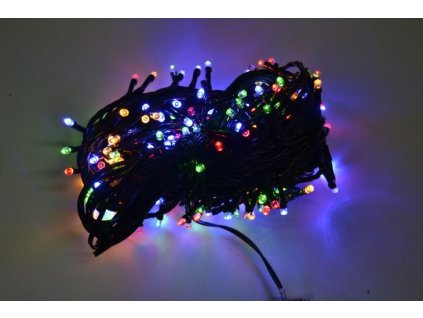PRC VENKOVNÍ VÁNOČNÍ OSVĚTLENÍ 210 LED - BAREVNÉ