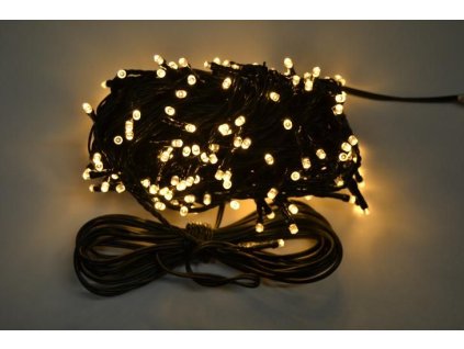 PRC VENKOVNÍ VÁNOČNÍ OSVĚTLENÍ 210 LED - TEPLE BÍLÉ