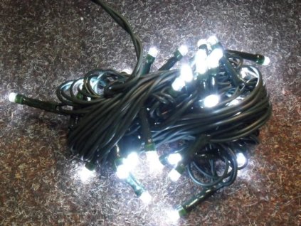 PRC VÁNOČNÍ OSVĚTLENÍ 40 LED DIOD ZD bílé