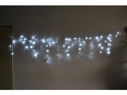 PRC Vánoční osvětlení - venkovní závěs 5 metrů bílý