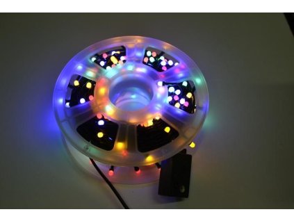 PRC VÁNOČNÍ OSVĚTLENÍ 320 VELKÝCH LED DIOD BAREVNÉ