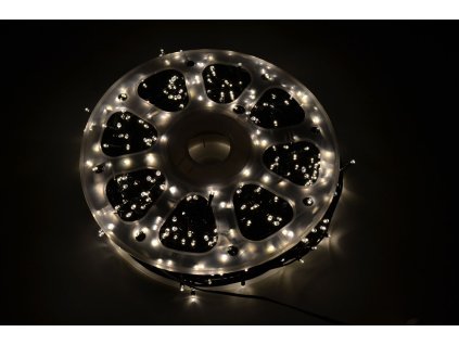 VENKOVNÍ VÁNOČNÍ OSVĚTLENÍ 1000 LED - TEPLE BÍLÉ