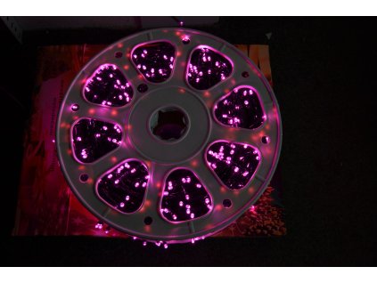 Venkovní vánoční osvětlení 1000 led - růžové