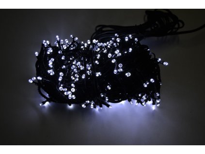 VENKOVNÍ VÁNOČNÍ OSVĚTLENÍ 300 LED - BÍLÉ