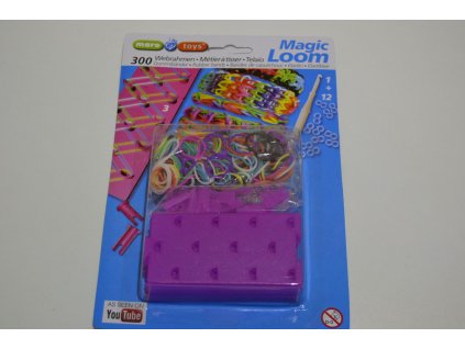 Loom bands Magic loom - barevné náramky, gumičky