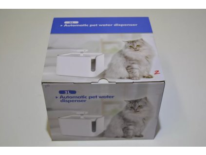 Automatická vodní fontána pro kočky 3l - napaječka