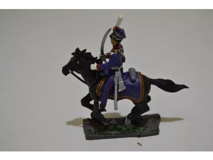 Sběratelský vojáček na koni - Vojín z Uhlanského pluku 1812 - 1814